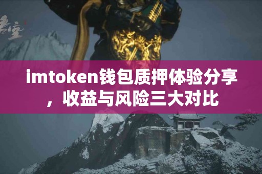 imtoken钱包质押体验分享，收益与风险三大对比