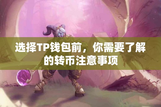 选择TP钱包前，你需要了解的转币注意事项