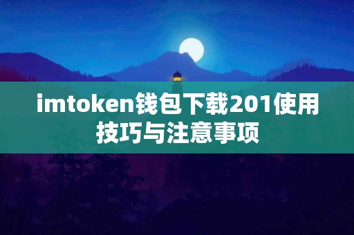 imtoken钱包下载201使用技巧与注意事项