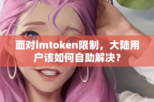 面对imtoken限制，大陆用户该如何自助解决？
