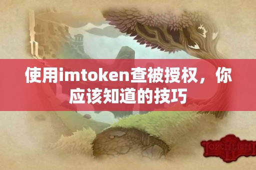 使用imtoken查被授权，你应该知道的技巧
