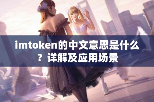 imtoken的中文意思是什么？详解及应用场景
