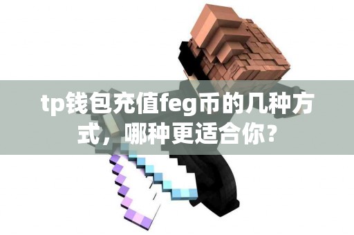 tp钱包充值feg币的几种方式，哪种更适合你？