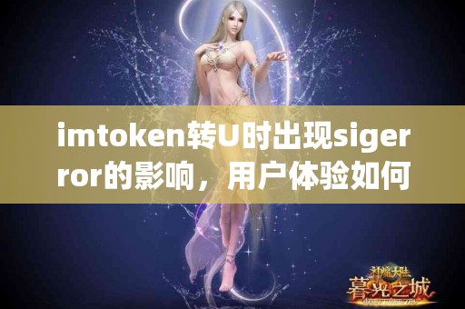 imtoken转U时出现sigerror的影响，用户体验如何？