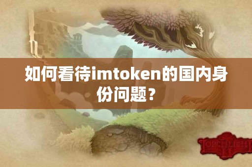 如何看待imtoken的国内身份问题？