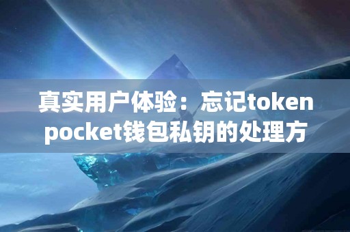 真实用户体验：忘记tokenpocket钱包私钥的处理方法