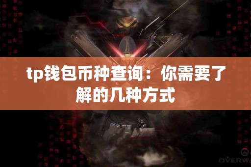 tp钱包币种查询：你需要了解的几种方式