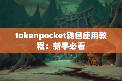 tokenpocket钱包使用教程：新手必看