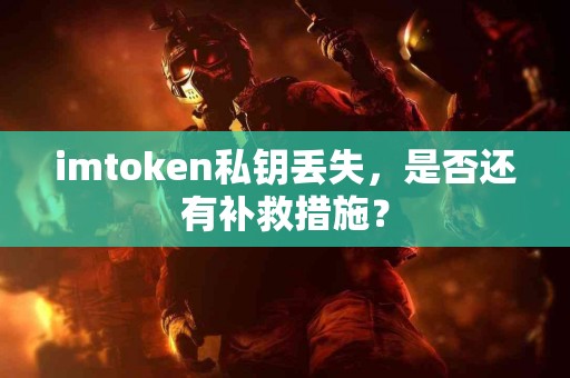 imtoken私钥丢失，是否还有补救措施？