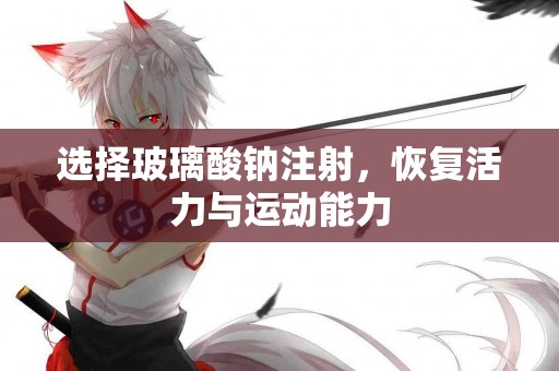 选择玻璃酸钠注射，恢复活力与运动能力