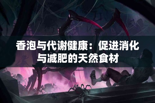 香泡与代谢健康：促进消化与减肥的天然食材